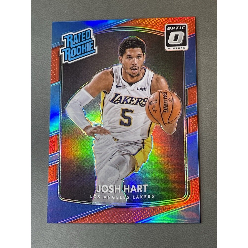 2017-18 Panini Donruss Optic Rated Rookie Red Prizm /99 Josh Hart #171 Knicks RC
